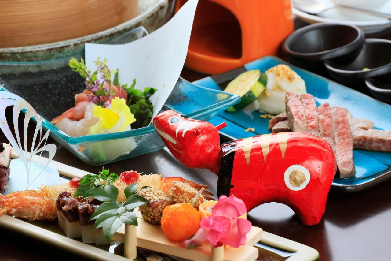 Yutoriro Bandai Atami Hotell Koriyama  Eksteriør bilde